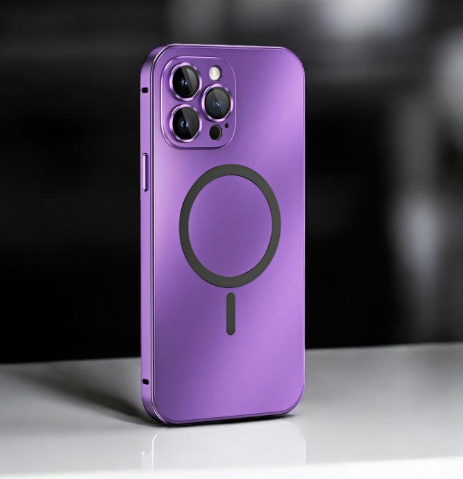 InvisioCase® Magnetic iPhone Case With Lens Film Protection